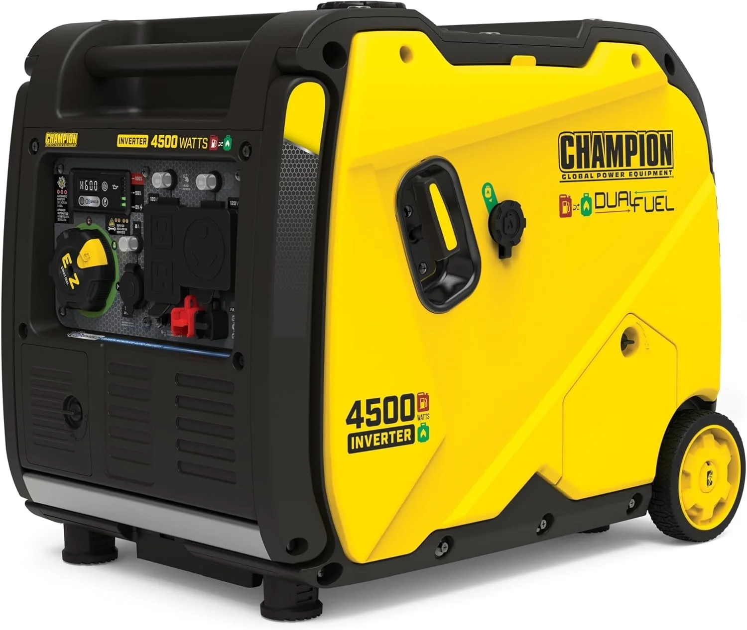 1-128-1.webp Champion 4,500-Watt Portable Dual Fuel Inverters Generators 200991 - Image 1