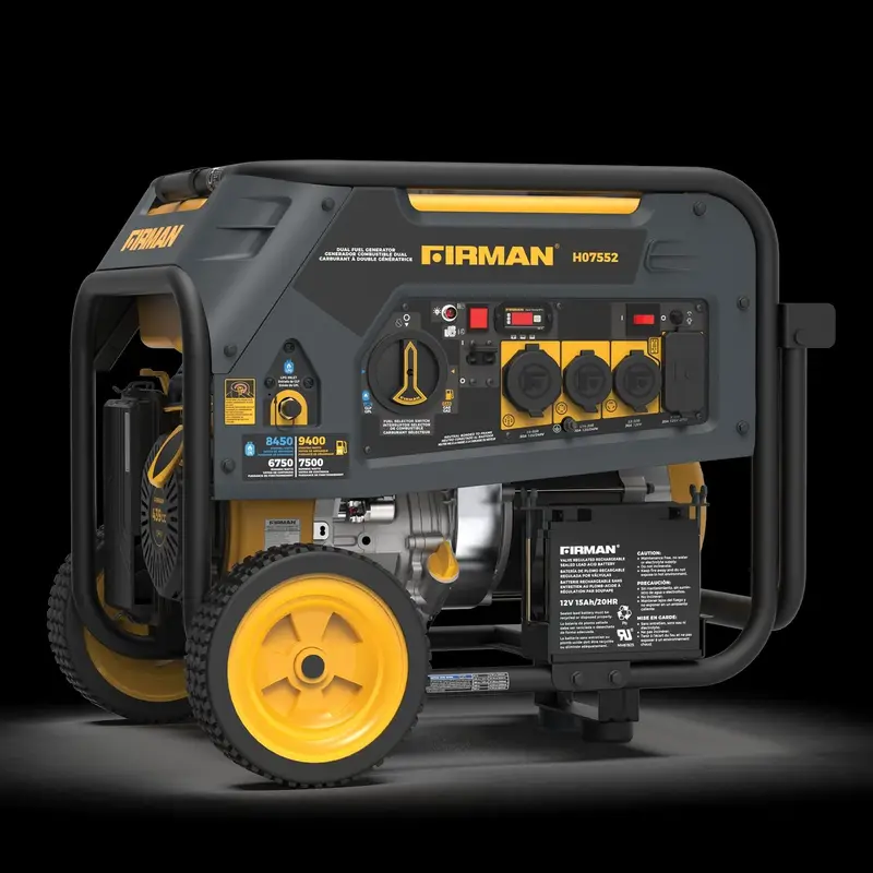 1-180-1.webp Firman H07552 9400W Dual Fuel Generators. - Image 1