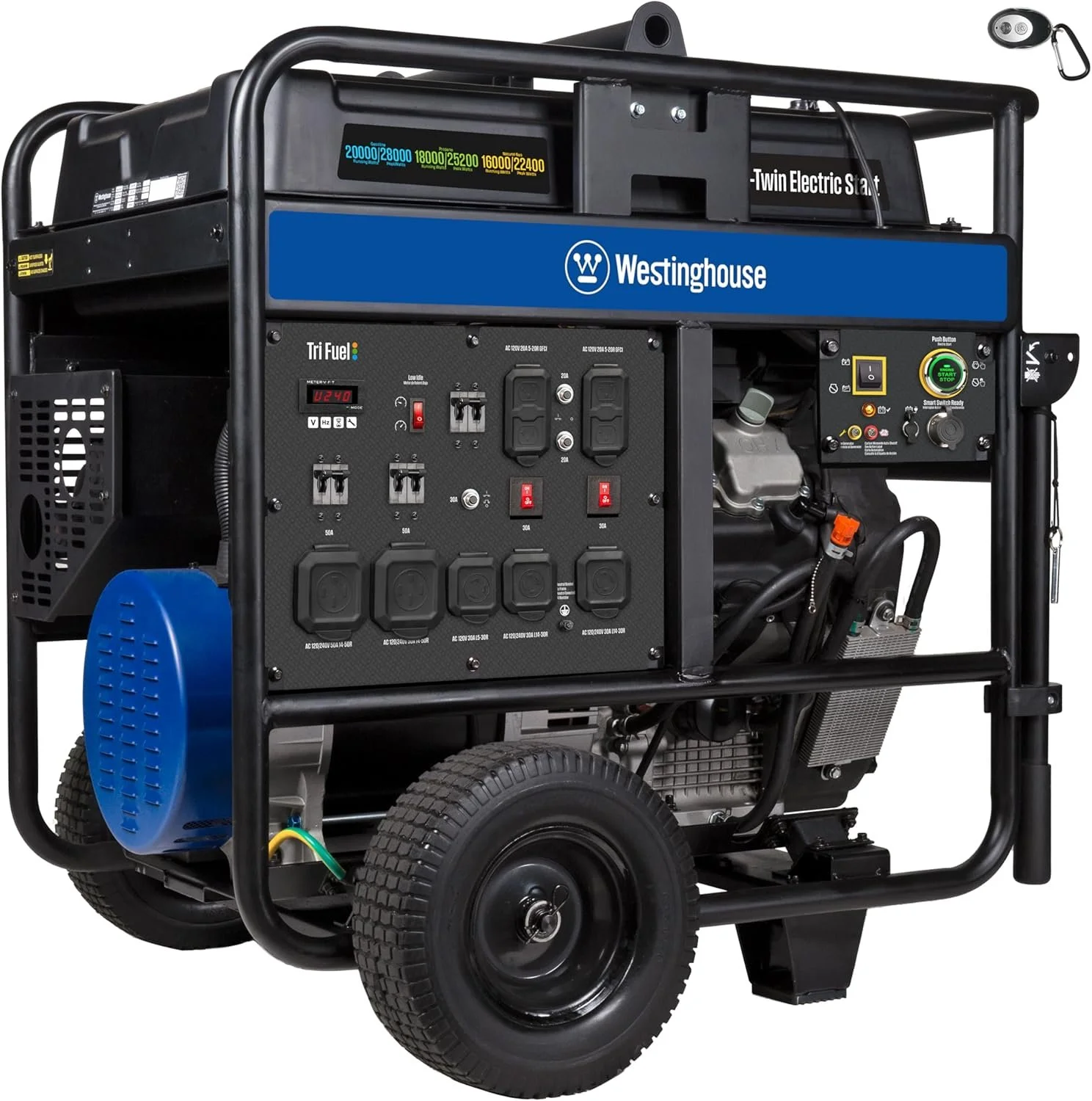 1-262-1.webp Westinghouse 28,000/20.000-Watt Tri-Fuel Portable Generators. - Image 1