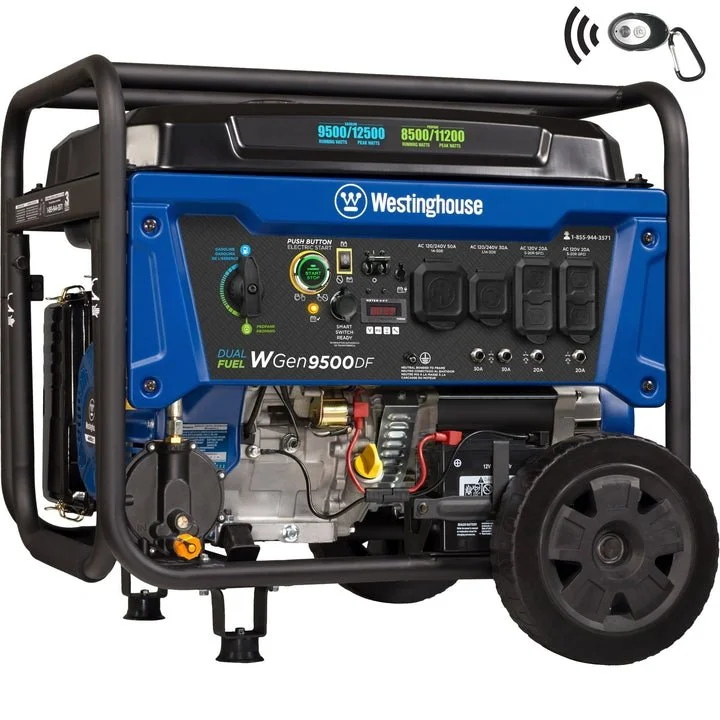 1-304-1.webp Westinghouse WGen9500DF Portable Generators. - Image 1