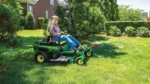 60V 42" Electric Zero-Turn Mower with 6 Batteries - Image 3