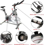 Sunny Health & Fitness Synergy Pro Magnetic Indoor Cycling Bikes. - Image 4