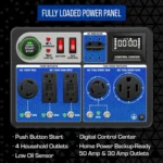 DuroMax 13,000 Watt Tri Fuel Portables HXT Generators XP13000HXT - Image 5