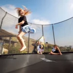 Acon Air 15ft Trampoline with Net & Ladder - Image 3