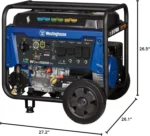 Westinghouse 13,500 Peak Watt Dual Fuel Portable Generators. - Image 2