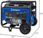 Westinghouse 6600 Peak Watt Home Backup Portable Generator, Transfer Switch Ready 30A Outlet, RV Ready 30A Outlets. - Image 6