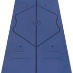 Liforme Original Yoga Mat – Free Yoga Bag Included – Patented Alignment System, Warrior-like Grip, Non-slip, Eco-friendly, sweat-resistant, long, wide, 4.2mm thick mat for comfort