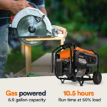 Generac 8125/6500 Watt Portable Generators. - Image 3