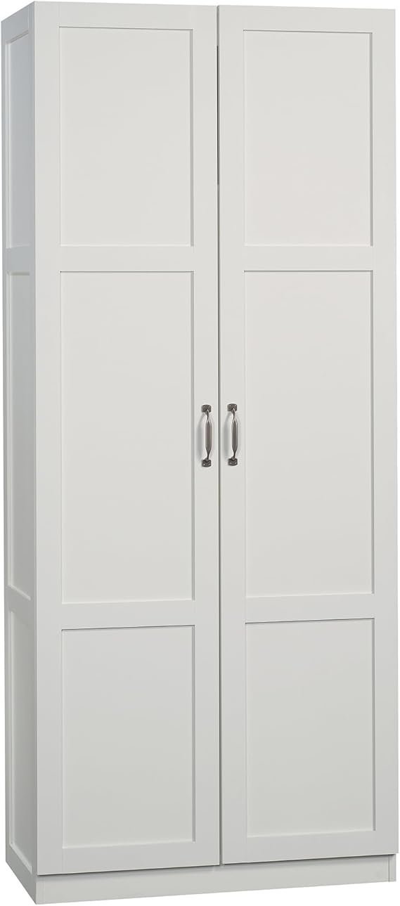 51qkmccDaDL._AC_SX569_.jpg Sauder Select Storage Pantry Cabinet, White - Image 1