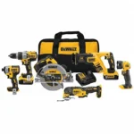 DEWALT Cordless Tool Combination Kit: 6 Tools, 20 V DC Volt, Battery Included, 20V MAX* XR®, 31AC52 - Image 3