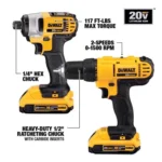 20V MAX Cordless 7-Tool Combo Kit with Batteries - Image 2