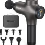 Mebak 3 Massage Gun, Massage Gun Deep Tissue for Athletes, Professional Muscle Percussion Massager, Massager for Shoulder Leg Back Body Pain Relief, Quiet Portable Sport Tool, Gifts for Him