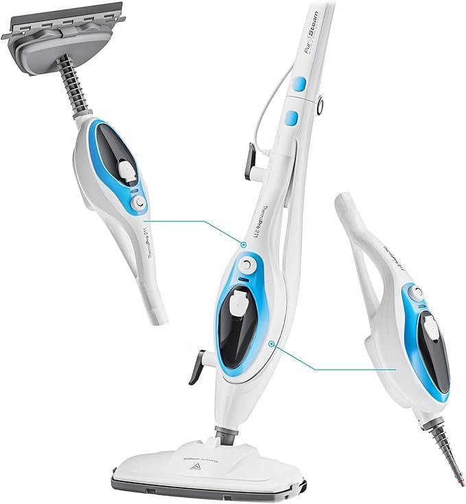 612XvBSqtSL._AC_SX679_.jpg PurSteam 10-in-1 Steam Mop, Floor Steamer with Detachable Handheld Steam Cleaner for Tile, Hardwood Floors - Image 1
