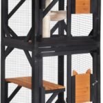 Aivituvin Outdoor Catio Cat Enclosure on Wheels