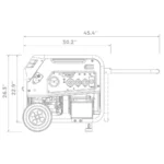Firman H07552 9400W Dual Fuel Generators. - Image 3