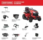 Craftsman T2200K 42-in 20 HP 725cc Hydrostatic Riding Mowers. - Image 2