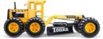 Tonka Steel Classics Road Grader – Made with Steel & Sturdy Plastic, Yellow Toy Construction Truck, Boys and Girls, Kids, Toddlers, Ages 3+ - Image 3