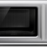 Breville BMO650SIL Compact Wave Soft Close Countertop Microwave Oven, Silver