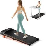 Abonow Under-Desk Walking Pad Treadmill with Incline