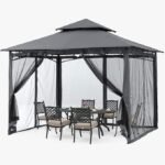 ABCCANOPY 10x10 Patio Gazebo with Mosquito Netting - Image 4