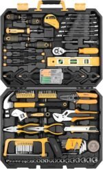 DEKOPRO 228 Piece Socket Wrench Auto Repair Tool Combination Package Mixed Tool Set Hand Tool Kit with Plastic Toolbox Storage Case - Image 6