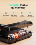 Abonow Under-Desk Walking Pad Treadmill with Incline - Image 3