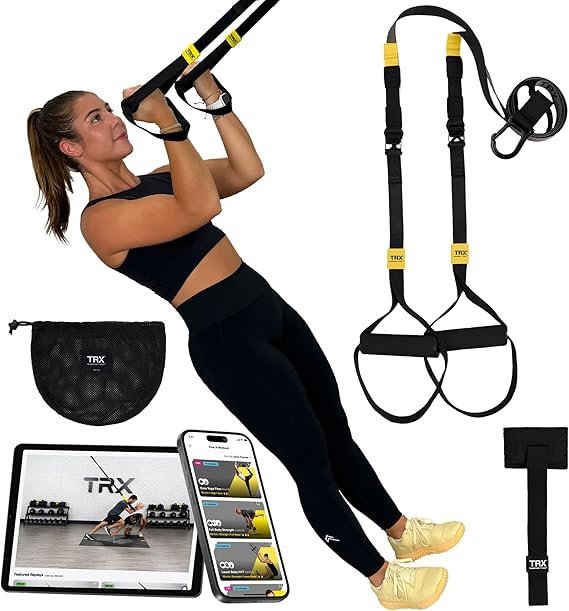71fWIMZHGeL._AC_SX569_.jpg TRX GO Suspension Trainer, At Home, Portable Gym Workout, For Strength Training, Full Body Exercise Equipment - Image 1