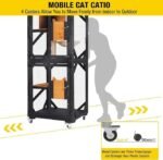 Aivituvin Outdoor Catio Cat Enclosure on Wheels - Image 4