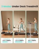 Abonow Under-Desk Walking Pad Treadmill with Incline - Image 4