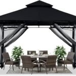 ABCCANOPY 10x12 Patio Gazebo with Mosquito Netting