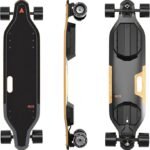 MEEPO Campus V5 Series/Envy Electric Skateboard with Remote, Top Speed Up to 29 Mph, 4 Speed Smooth Braking, Easy Carry Handle Design, Suitable for Adults & Teens