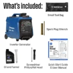 4,000W Gas Portable Inverter Generator, Recoil Start - Image 3