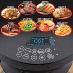 Nuwave Air Fryer Infrared Convection Oven, Cook Fresh or Frozen, No Defrosting or Preheating, 360 Surround Heat, Cooking from 50 to 400 Degrees, 100 Presets, 50 Memory, 360 Food Easy-View, PFAS Free - Image 3