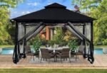 ABCCANOPY 10x12 Patio Gazebo with Mosquito Netting - Image 4