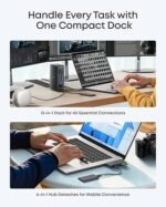 Anker Nano Laptop Docking Station with Detachable Hub, 13-in-1 USB-C Triple Display Docking with 2 HDMI+1 DP, 10 Gbps USB-C, 3 USB-A, Audio, SD/TF, Ethernet, 100W Max PD for Dell, Lenovo, HP, and More - Image 4