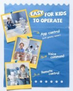 Ruko 1088 Smart Robots for Kids, Large Programmable Interactive RC Robot with Voice Control, APP Control, Present for 4 5 6 7 8 9 Years Old Kids Boys and Girls - Image 2
