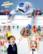 Ruko 1088 Smart Robots for Kids, Large Programmable Interactive RC Robot with Voice Control, APP Control, Present for 4 5 6 7 8 9 Years Old Kids Boys and Girls - Image 5