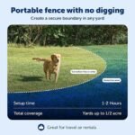 PetSafe Wireless Pet Containment System – Original Wireless Electric Fence for Dogs – Covers Up to 1/2 Acre – for Pets 8lb+ - Image 4