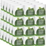 Seventh Generation White Toilet Paper 2-ply 100% Recycled Paper, 500 sheets, Pack of 60