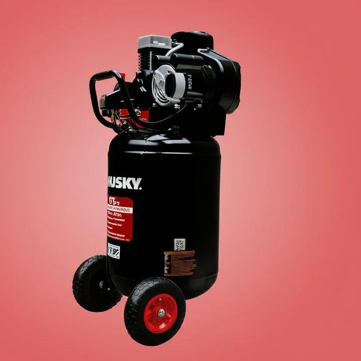 a1-12-1.webp Husky 30 Gal. 175 PSI Oil Lubed Belt Drive Portables Vertical Electric Air Compressors - Image 1