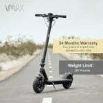 Electric Scooter – VX2 PRO Swiss Engineered Electric Scooters for Adults – 1300W Peak Power 22, 28, 37-Mile Ranges, IPX6 Water Resistant Fast Electrics Scooter – 24 Months Supports - Image 6