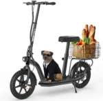 Hiboy MAX Pro Electric Scooter, 46.6 Mi Long Range, 22 MPH Power by 650W MAX Motor, 11” Pneumatic Tires, Split Hub Design, Dual Suspensions, 265lbs MAX Load, Commuting Electric Scooters for Adults - Image 6