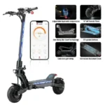 M YUME SCOOTER Hawk Dual Motor Electrics Scooters for Adults 2400W 43MPH 43Miles Long Rang E-Scooters - Image 8