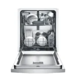 Bosch 100 Series PureDry 50-Decibel Front Control 24-in Built-In Dishwashers (Fingerprint-Resistant Stainless Steel) ENERGY STAR