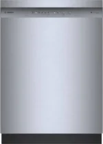 Bosch SHE41CM5N 300 Series 24″ Dishwashers 48 db – Recessed Handle, Stainless Steels
