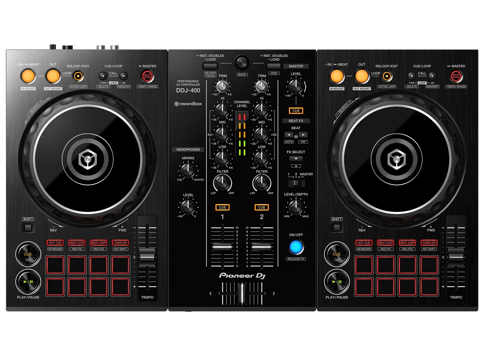 a1-75-1.webp Pioneer DJ DDJ-400 2-Channels rekordbox DJ Controllers - Image 1