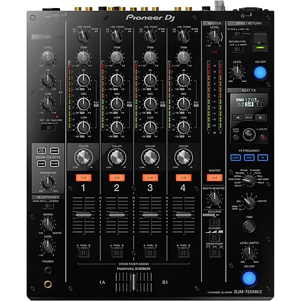 a1-83.webp Pioneer DJ DJM-750MK2 4-Channels DJ Mixer With Effects and rekordboxs - Image 1