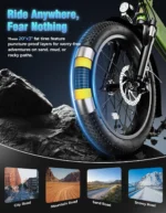 Jasion EB7 2.0 All Terrain Electric Bikes. - Image 2