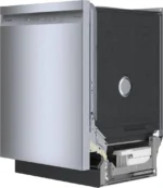 Bosch SHE41CM5N 300 Series 24″ Dishwashers 48 db – Recessed Handle, Stainless Steels - Image 6