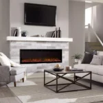 Touchstone Sideline Elite Smart 60″ WiFi-Enabled Recessed Electric Fireplaces. - Image 5